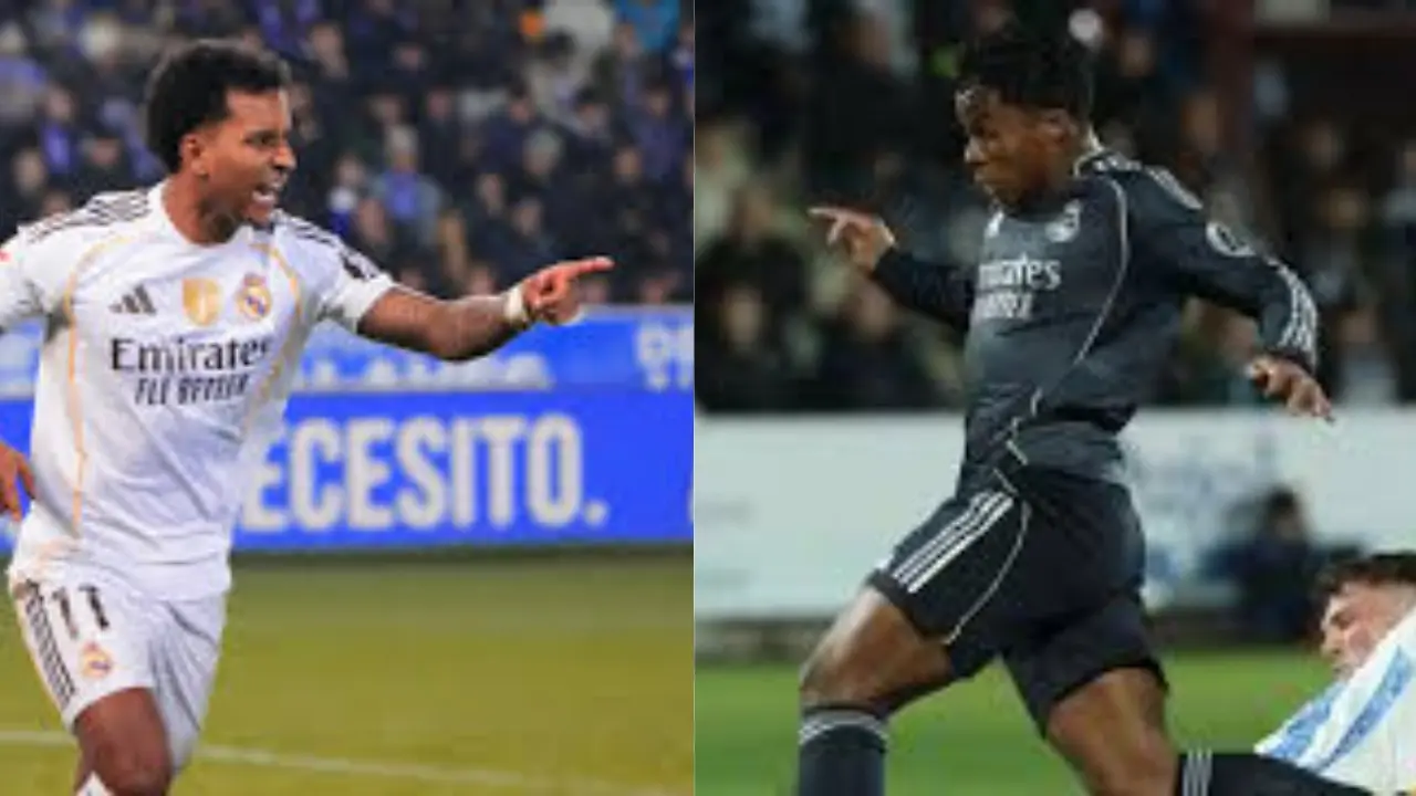 Madrid celebrates his goal