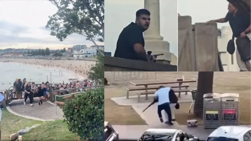 bondi beach news father son duo