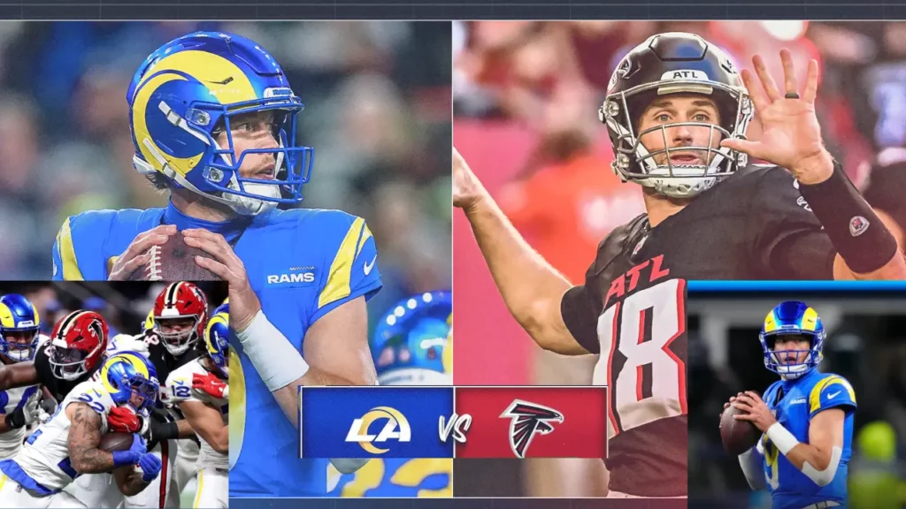 falcons vs rams highlits